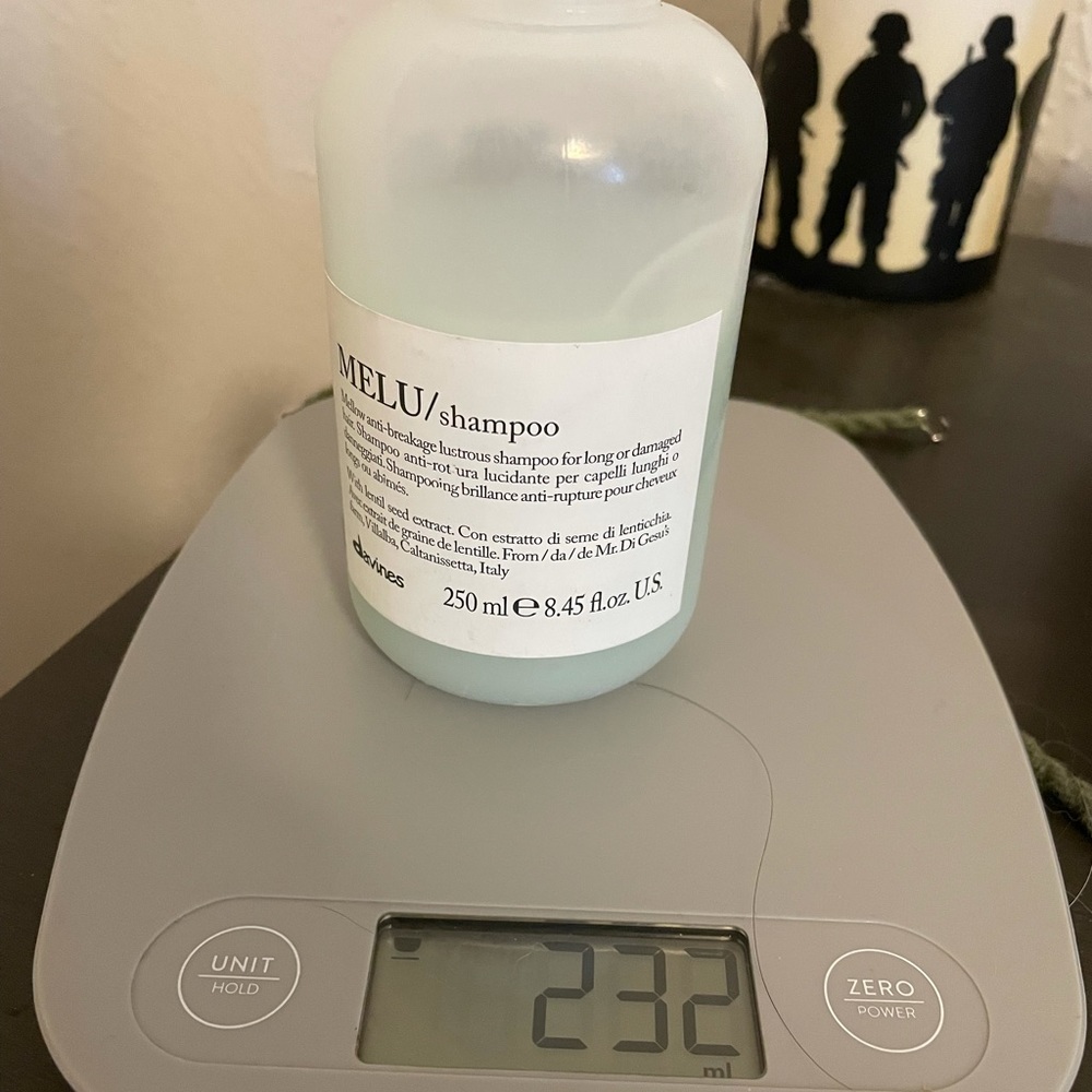 Davines shampoo and conditioner